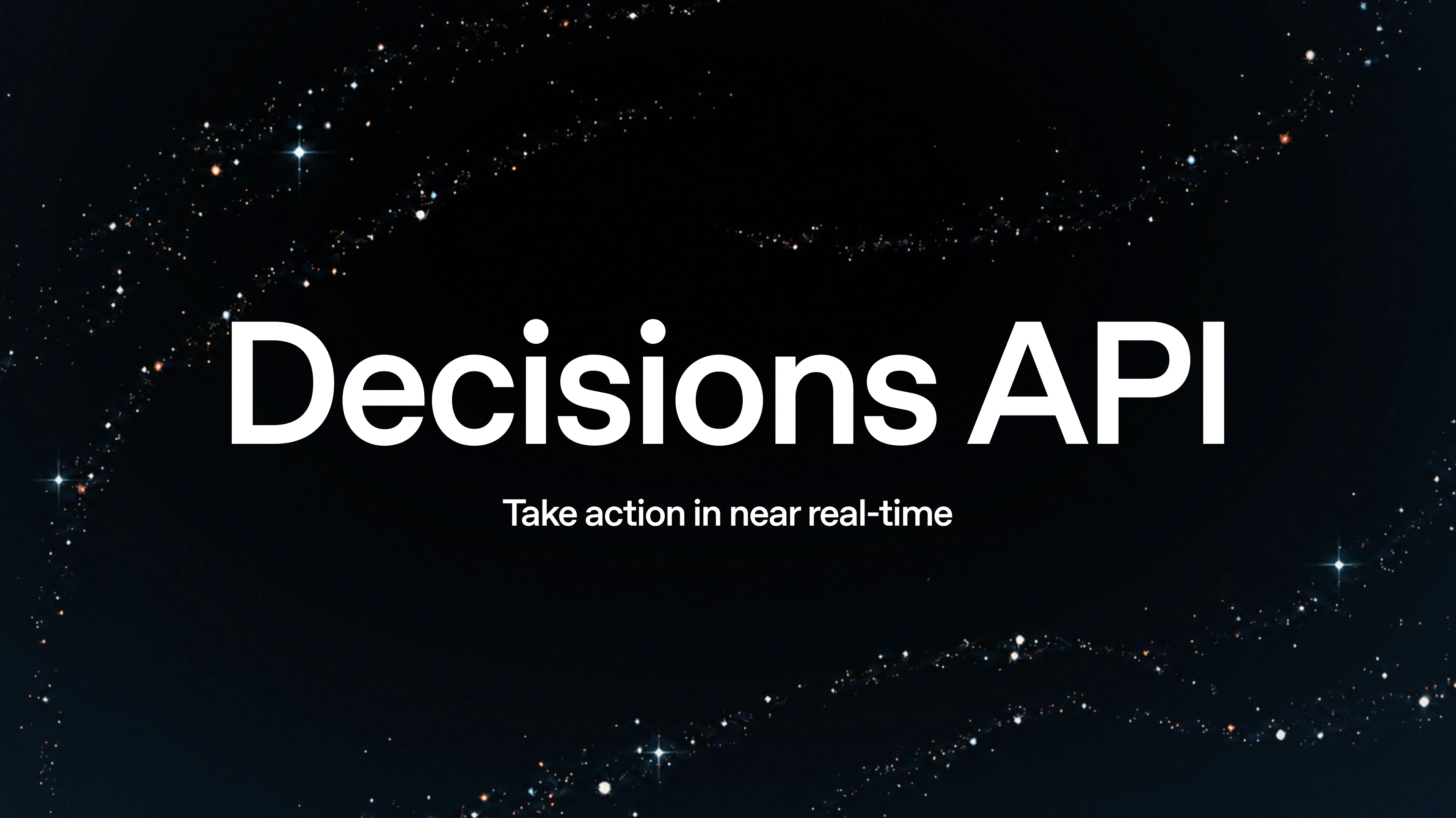 Анонс Decisions API