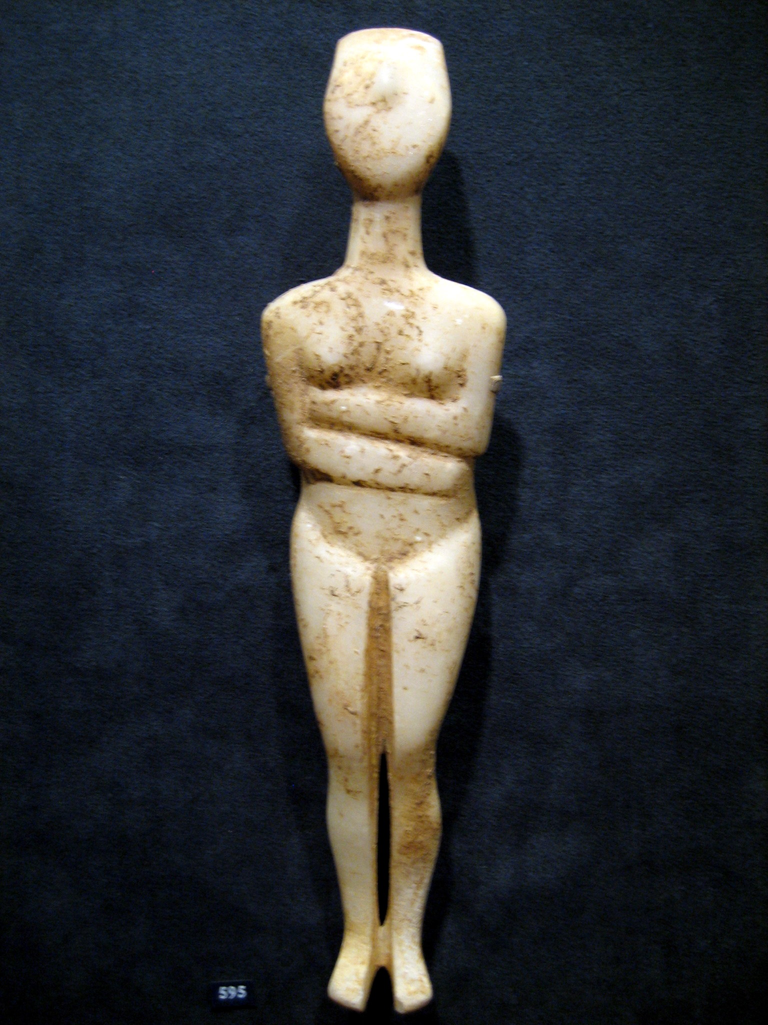 Cycladic figurine